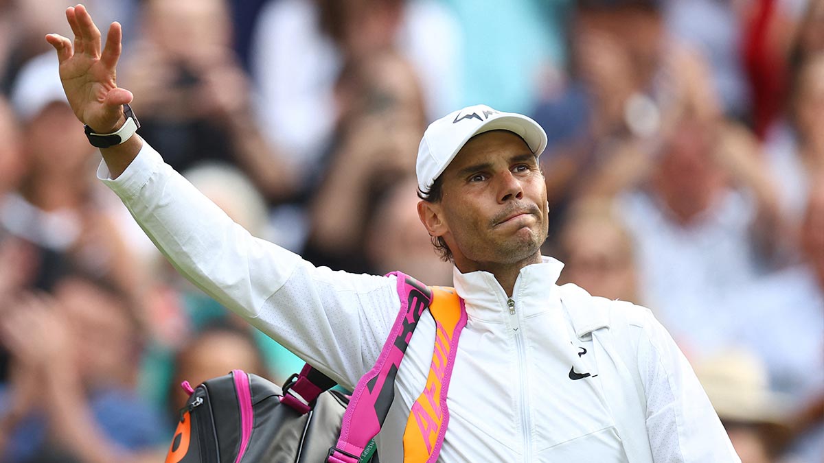Rafael Nadal se retira de Wimbledon por una lesión abdominal