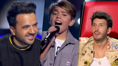 Niño canta "I will always love you" y sorprende a Sebastián Yatra y Luis Fonsi