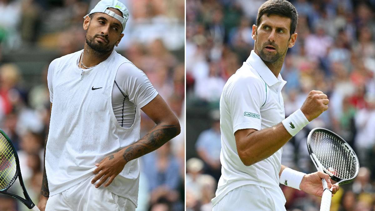 Djokovic y Kyrgios cenarán tras final en Wimbledon, pagará quien gane