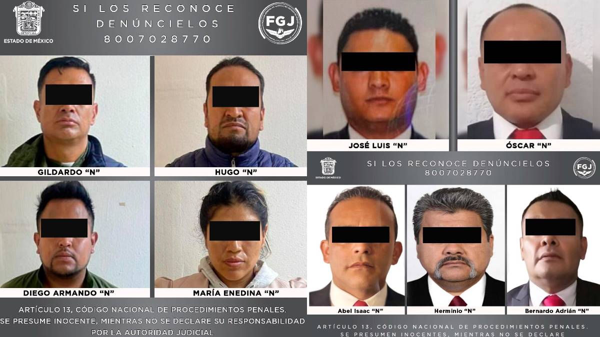 Cae célula delictiva integrada por policías de Edomex que operaba en Toluca