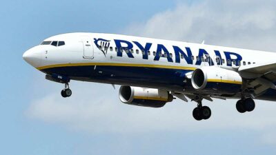 Ryanair es la única aerolínea internacional que no posee convenio colectivo en España. Foto: AFP