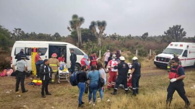 Zacatecas: Accidente en Carretera Federal 49 deja 3 muertos y 15 heridos