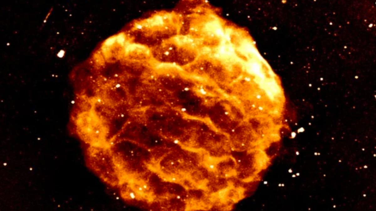 Supercomputadora genera una impresionante imagen de la explosión de una supernova