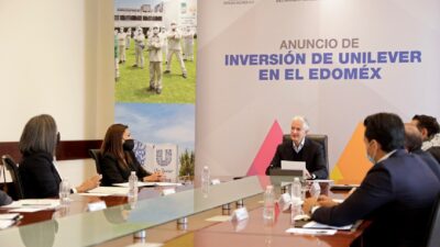 Alfredo del Mazo: Unilever invertirá 5 mil 500 mdp en el Edomex