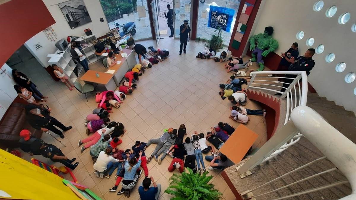 Curso de verano en Zacatecas enseñó a niños qué hacer durante una balacera
