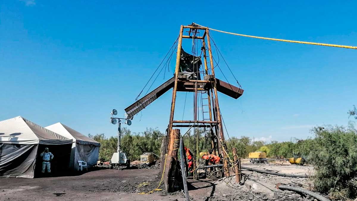 Se cumple una semana del derrumbe en mina de Coahuila; ve 5 datos del rescate de 10 trabajadores