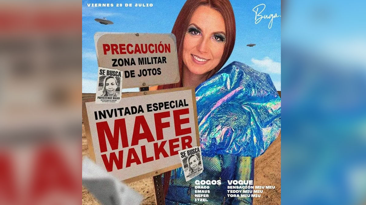 ¿Extorsionadora? “Queman” a Mafe Walker en Twitter tras show en Veracruz