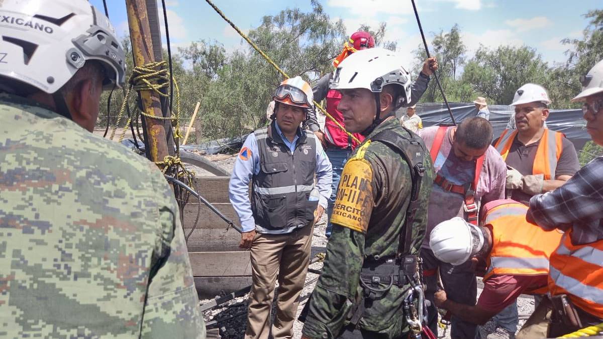 Dron submarino entrará a mina de Coahuila para apoyar en rescate
