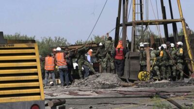 Para rescate de mineros, aun no hay condiciones para entrar a la mina en Coahuila
