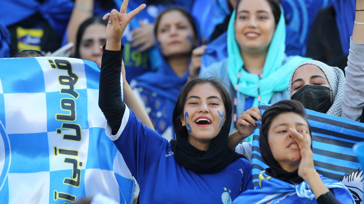 Mujeres Irán Futbol