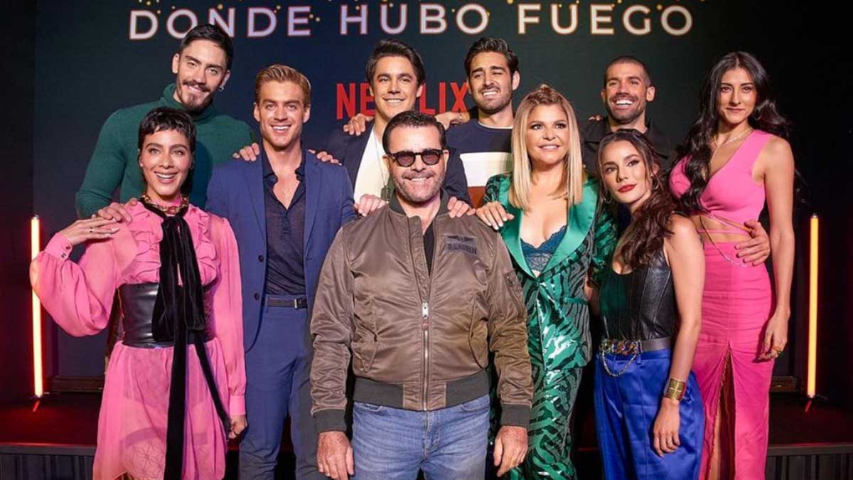 “Donde hubo fuego”, así es la primera telenovela de Netflix con Eduardo Capetillo e Itatí Cantoral