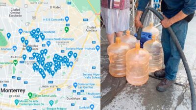 Tinacos fijos de agua en San Nicolás, Nuevo León: ve mapa con su ubicación