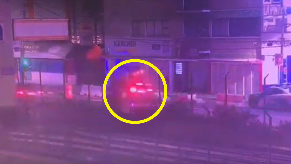 Imágenes fuertes: video del momento en el que un conductor atropella a policías en CDMX