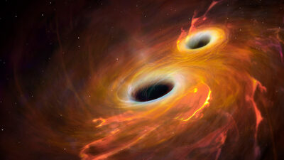 Choque de dos agujeros negros