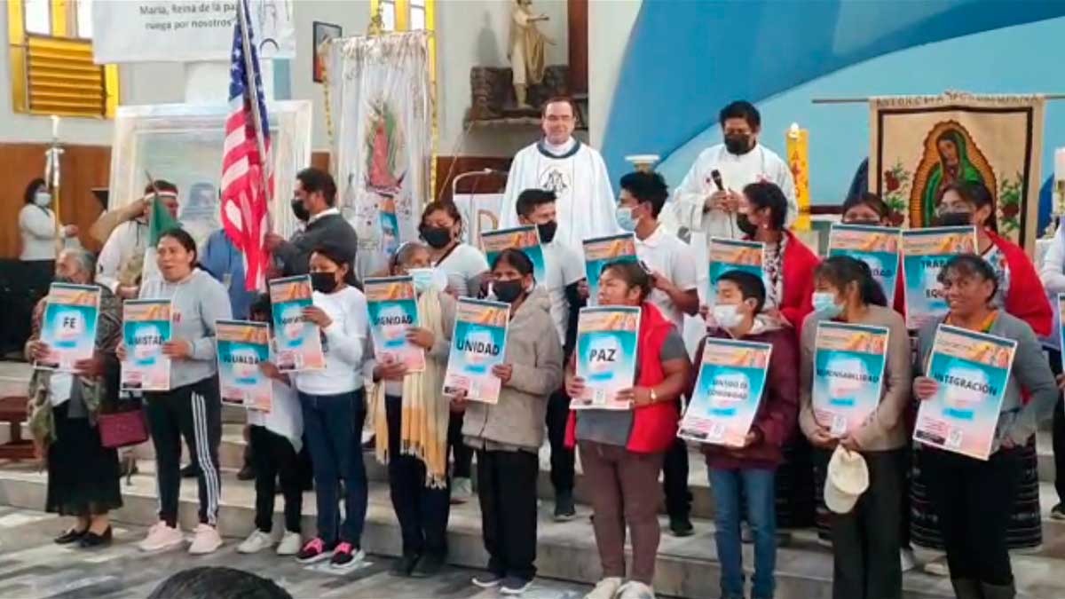 Antorcha Guadalupana llega a Puebla, unión entre migrantes y sus familias