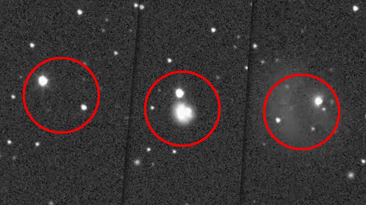 Así se vio el impacto de DART contra el asteroide Dimorphos desde telescopios terrestres