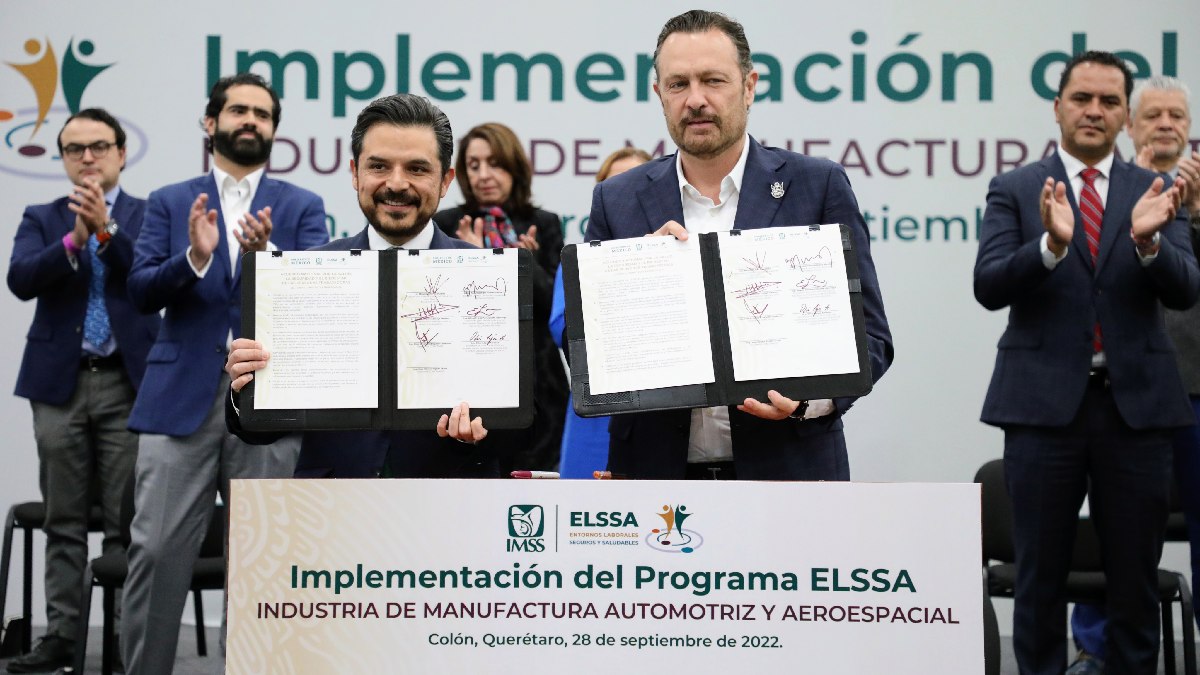 En Querétaro, IMSS y empresas anuncian implementación del programa ELSSA