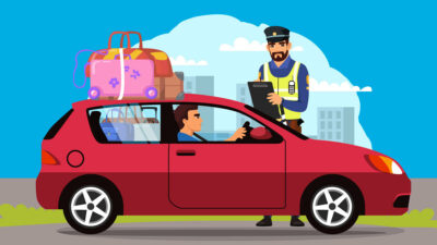 Tanto en CDMX, como en carreteras federales, hay multas para los automovilistas que excedan el equipaje en sus unidades.