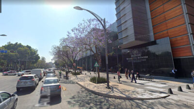 Hotel Hilton Mexico City Reforma: hombre muere al caer del piso 7 en CDMX