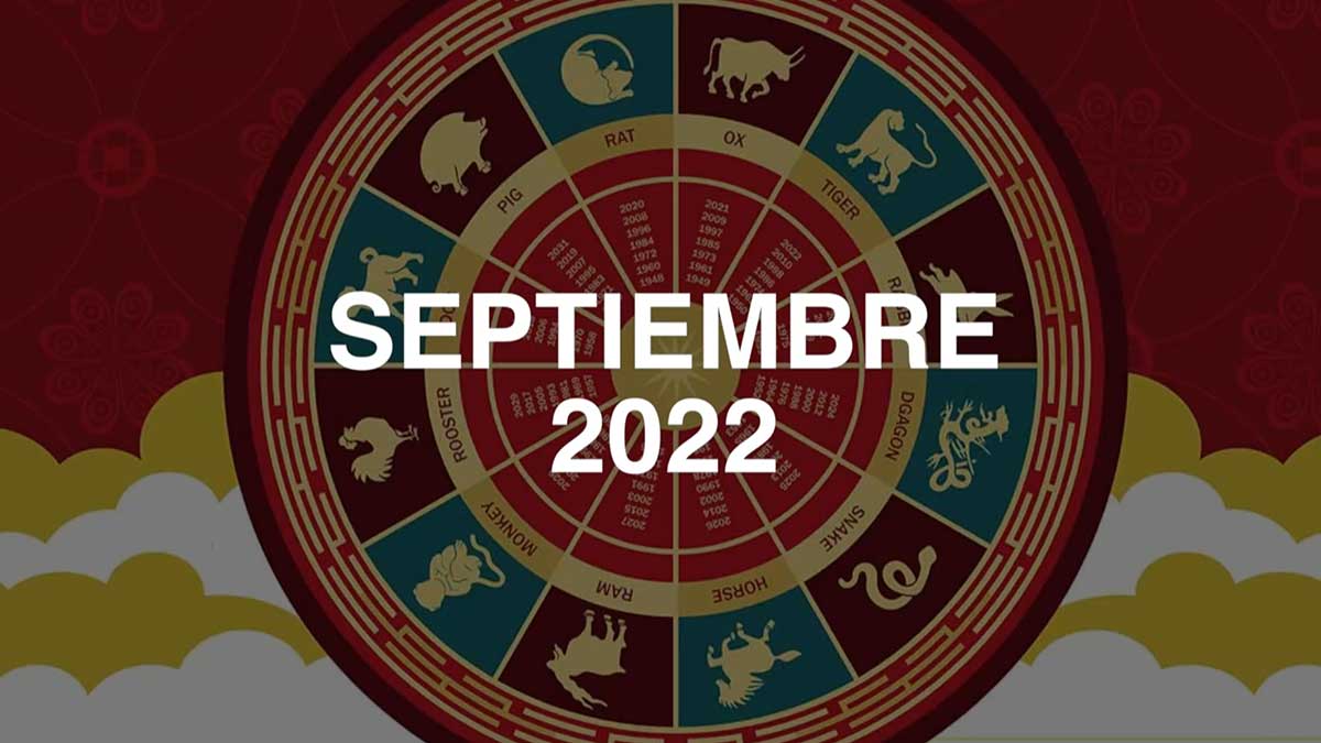 Horóscopo chino de septiembre 2022, el mes del Gallo trae “paz” para la mayoría de los signos
