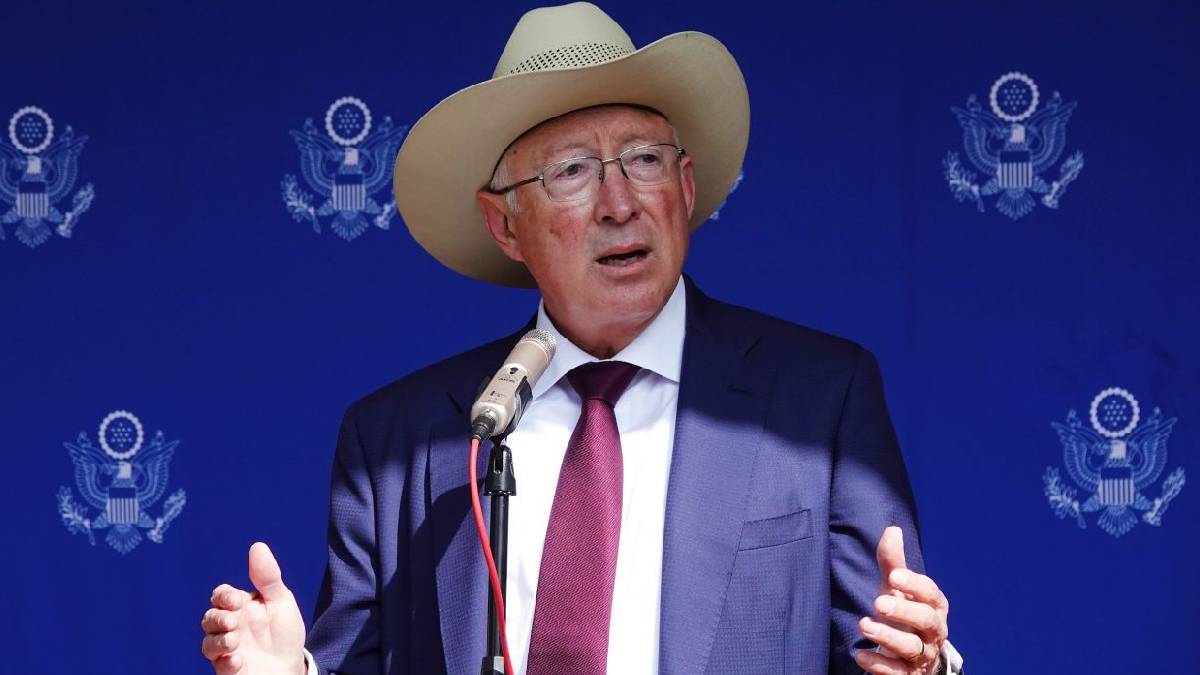 Apoyará Estados Unidos a Zacatecas para mejorar el clima de seguridad, afirma embajador Ken Salazar