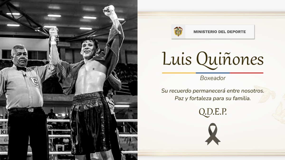 Muere Luis Quiñones, boxeador colombiano que pasó cinco días en coma tras KO