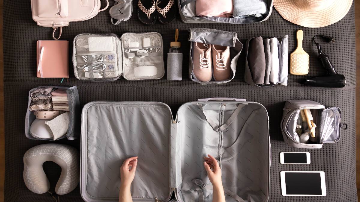 Te damos unos tips para realizar tu maleta de viaje