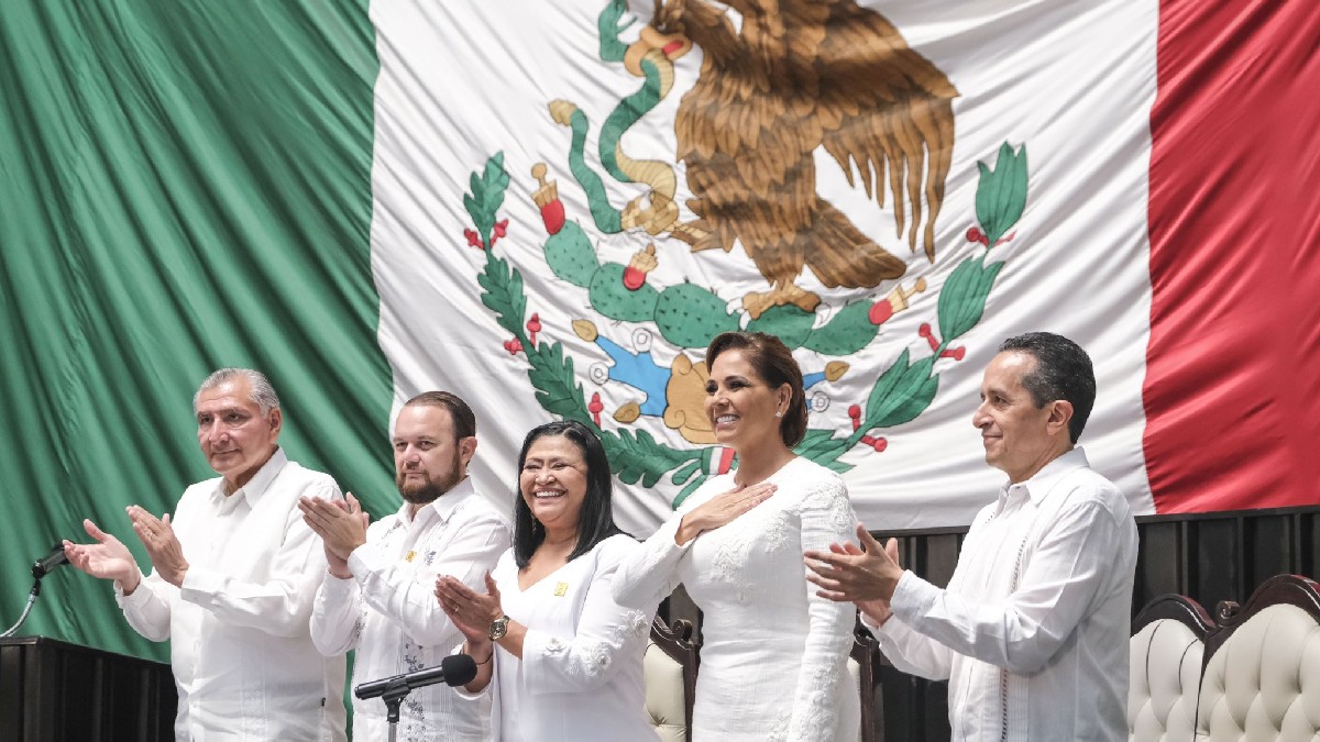 Cambio de estafeta: Mara Lezama rinde protesta como la primera gobernadora de Quintana Roo