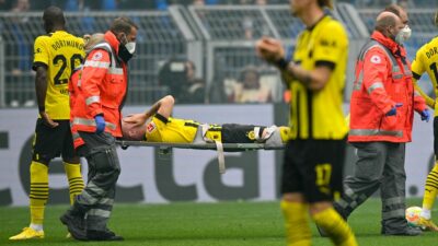 Marco Reus se lesiona