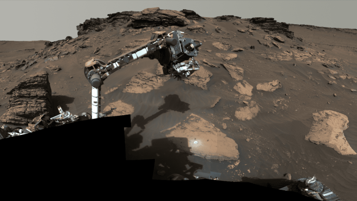 Materia organica in Marte