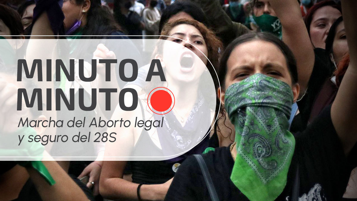 Por el Aborto legal y seguro, marchan en México este 28S