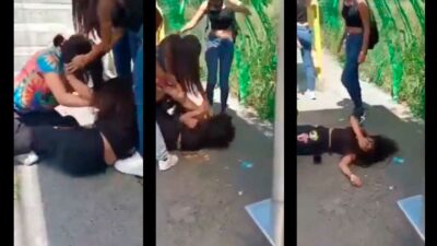 En Nuevo León viralizan pelea de jóvenes; alumna es agredida por otras 3
