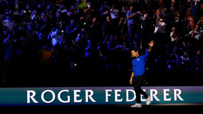 Roger Federer recibe gran ovación durante el inicio de la Laver Cup