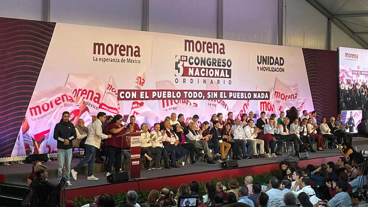 Arranca Tercer Congreso Nacional Ordinario de Morena; se renovará Consejo y Comité Ejecutivo