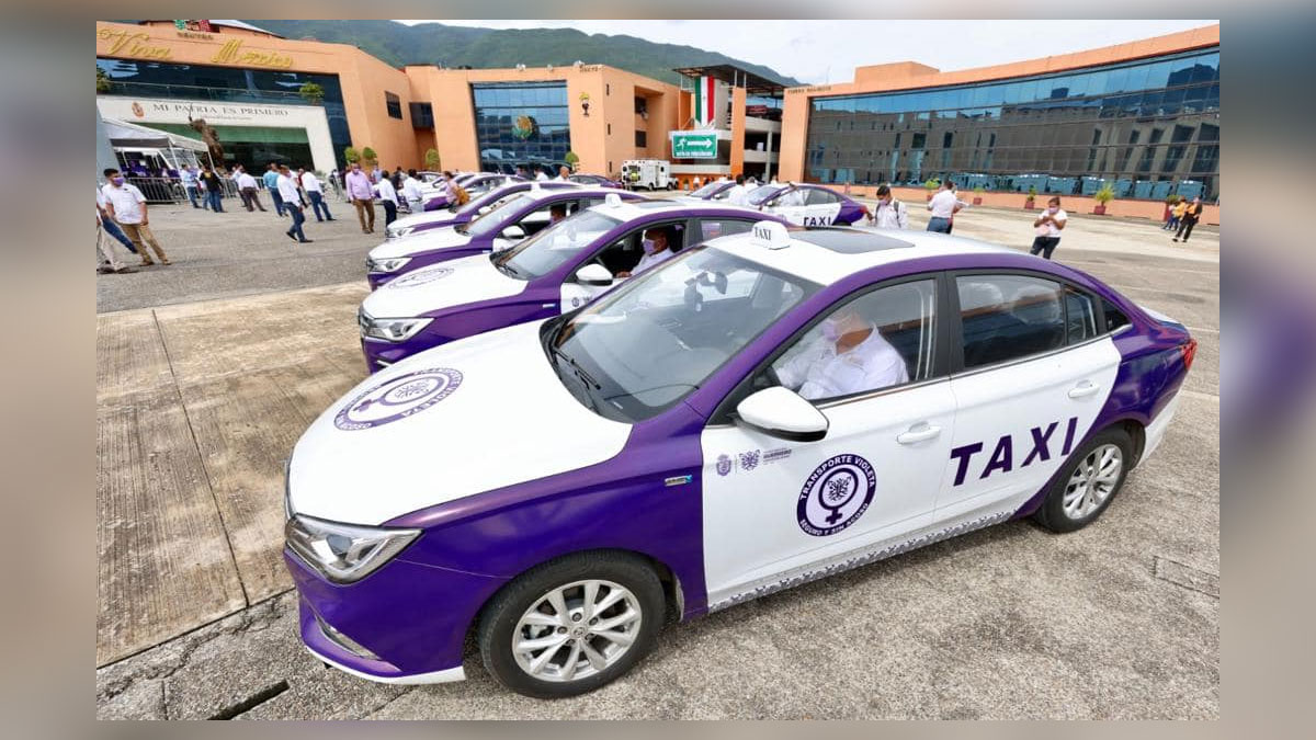 Transporte violeta en Guerrero, para uso exclusivo de mujeres