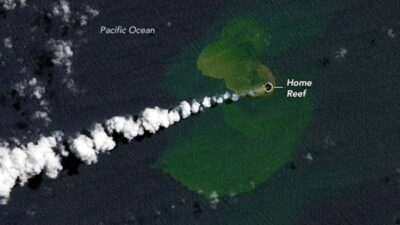 Volcán submarino Tonga