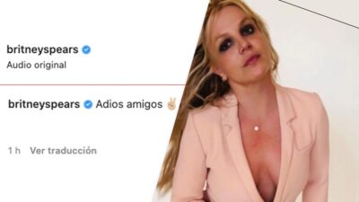 Britney Spears dice adiós