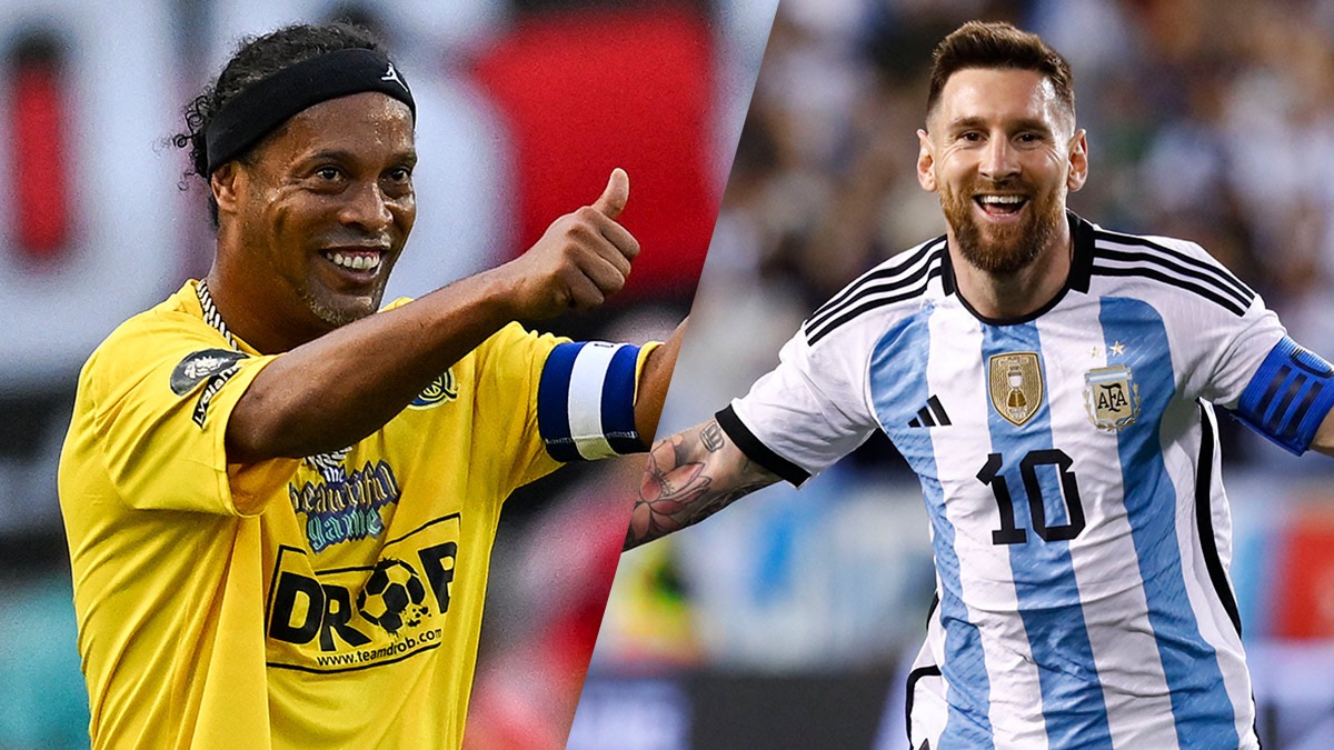 Partido por la Paz: Lionel Messi y Ronaldhino convocan a juego en tributo a Maradona