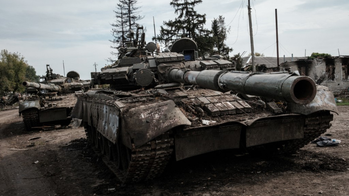 El convoy con unidades militares por tren en el centro de Rusia, tendría como destino la línea del frente en Ucrania.