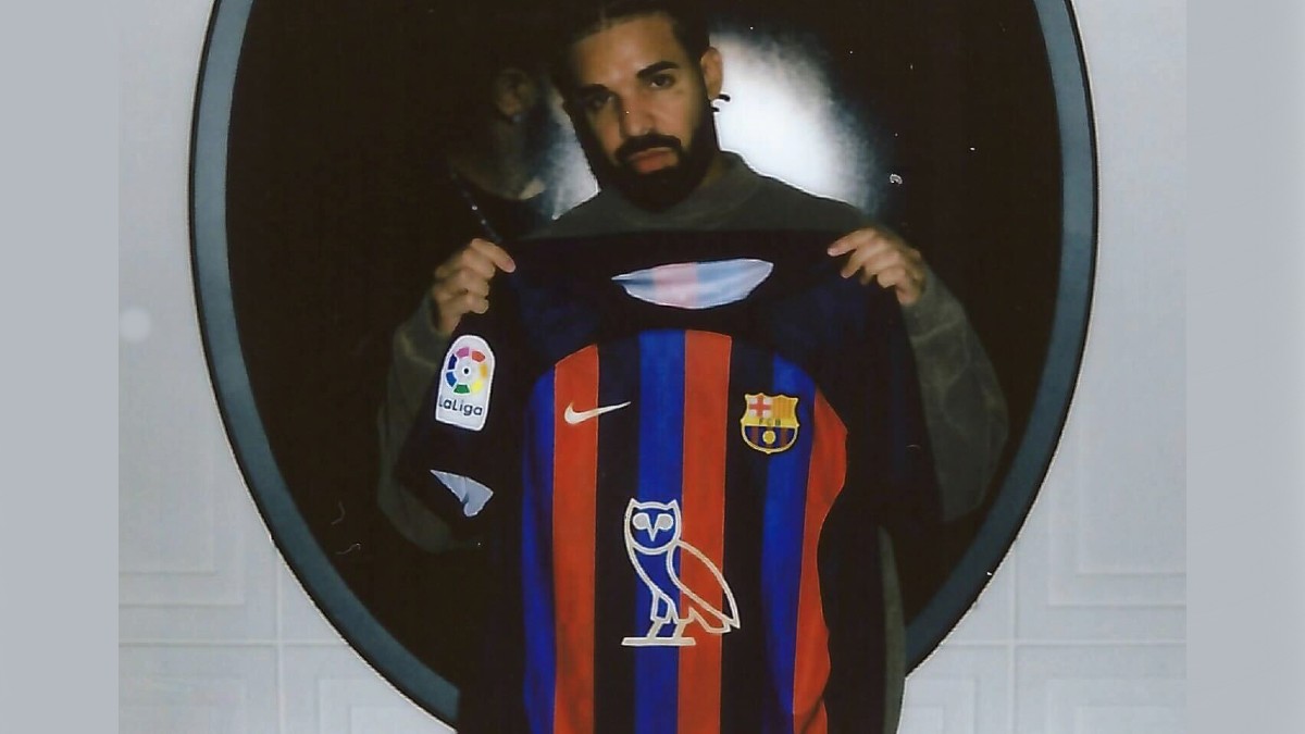 Barcelona lucirá el emblema de Drake en el clásico ante el Real Madrid