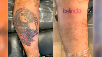 Puebla: Fan se hace viral por tatuarse a Belinda