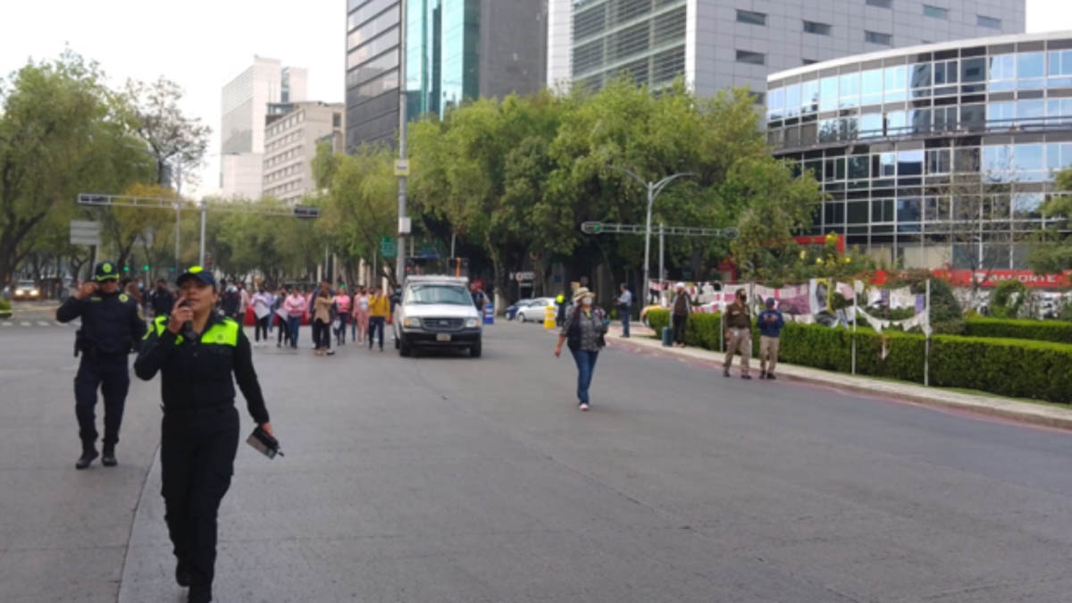 Evita la zona: se registran bloqueos en Circuito Interior y Reforma; ve alternativas viales