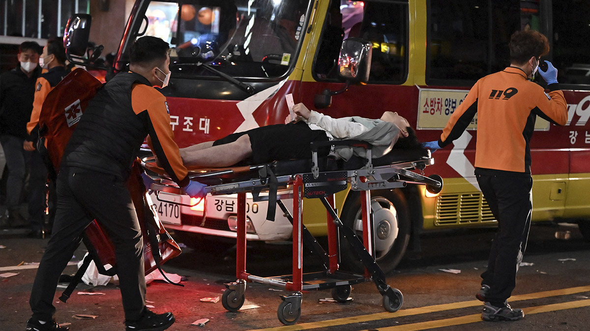 Al menos 59 muertos y 150 heridos dejan una estampida durante una celebración de Halloween en Corea del Sur.