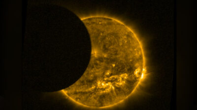 Eclipse solar espacio
