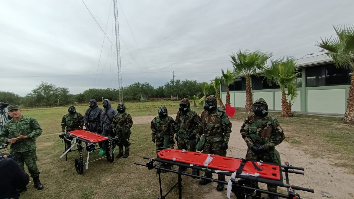 Juntos, contra huracanes: así se capacitan militares de México y EU en Tamaulipas