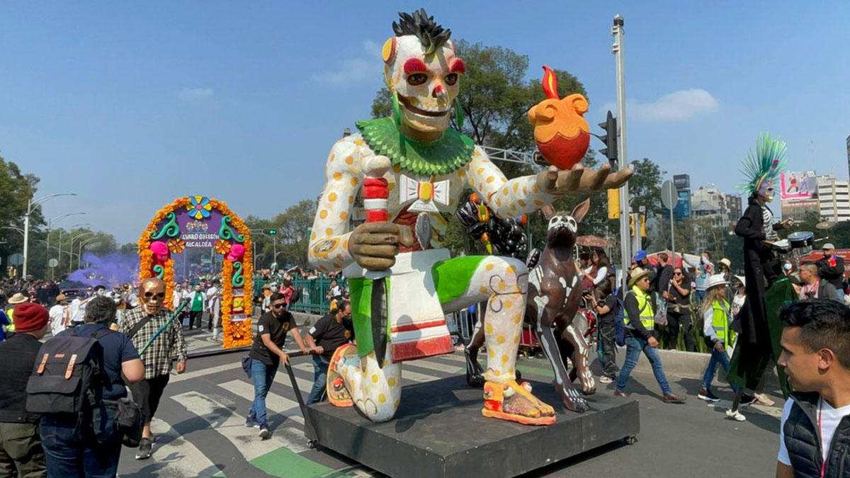 De miedo: Así se vivió la procesión del Día de Muertos en CDMX