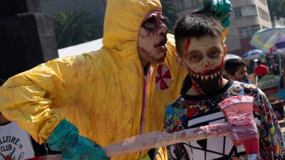 Marcha Zombie 2022 en CDMX ruta, imágenes, fotos y videos