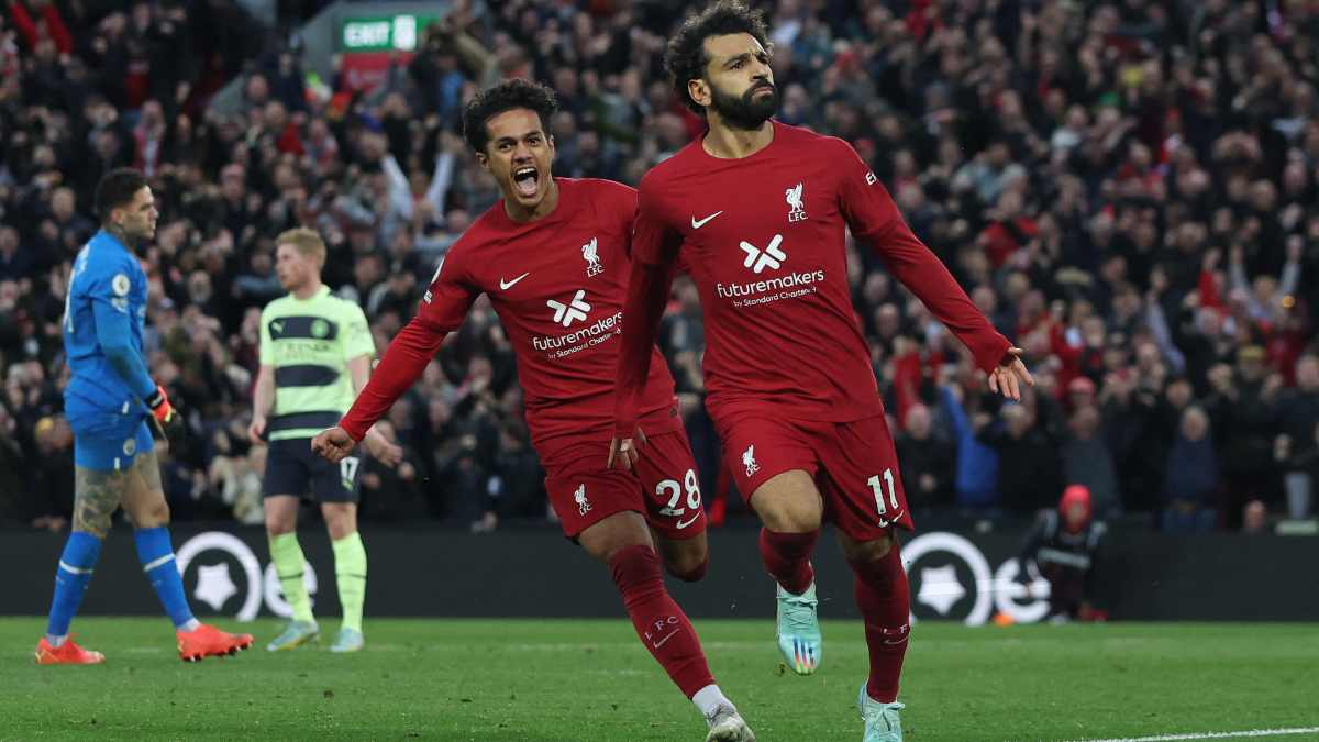 Liverpool le arretaba el invicto al Manchester City con un gol de Mohamed Salah