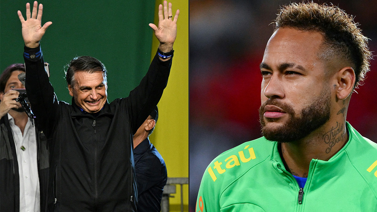 Neymar reiteró su apoyo al mandatario Jair Bolsonaro y prometió dedicarle su primer gol en la Copa del Mundo de Qatar.