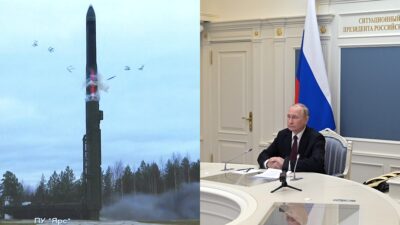 Putin supervisa entrenamiento de fuerzas rusas con capacidad nuclear